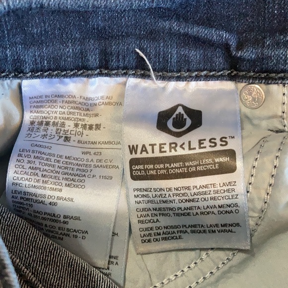 Levi Strauss 505 Straight Jeans Size 10 - Picture 9 of 9